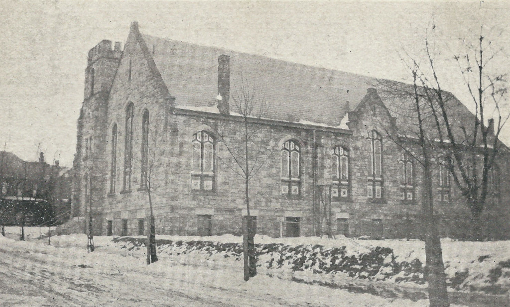 Second Presbyterian Church in Winter